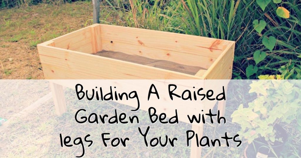 Building A Raised Garden Bed With Legs For Your Plants The Diy